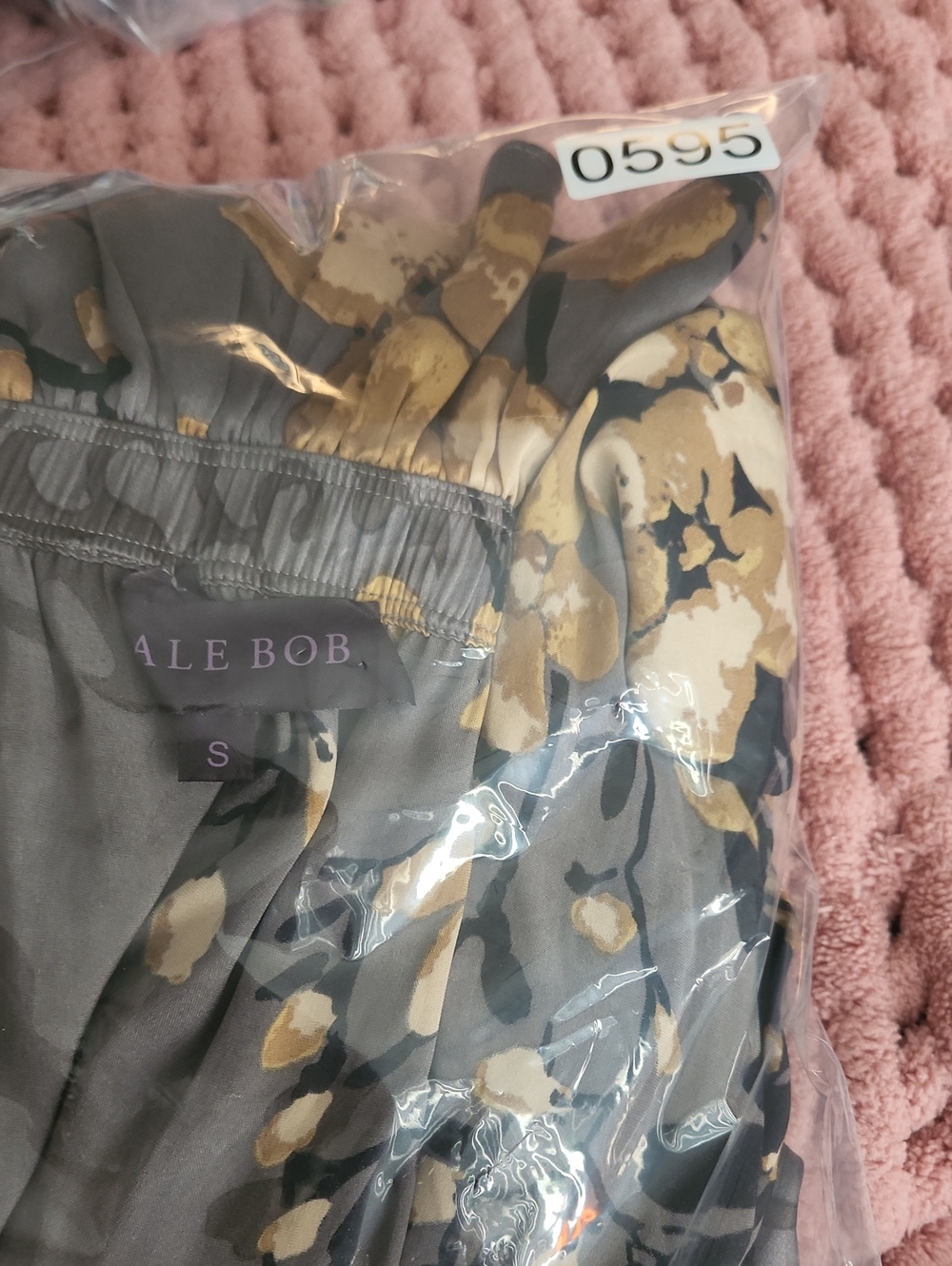 Hale Bob Gray and Gold Floral Jumpsuit - Picture 9 of 10